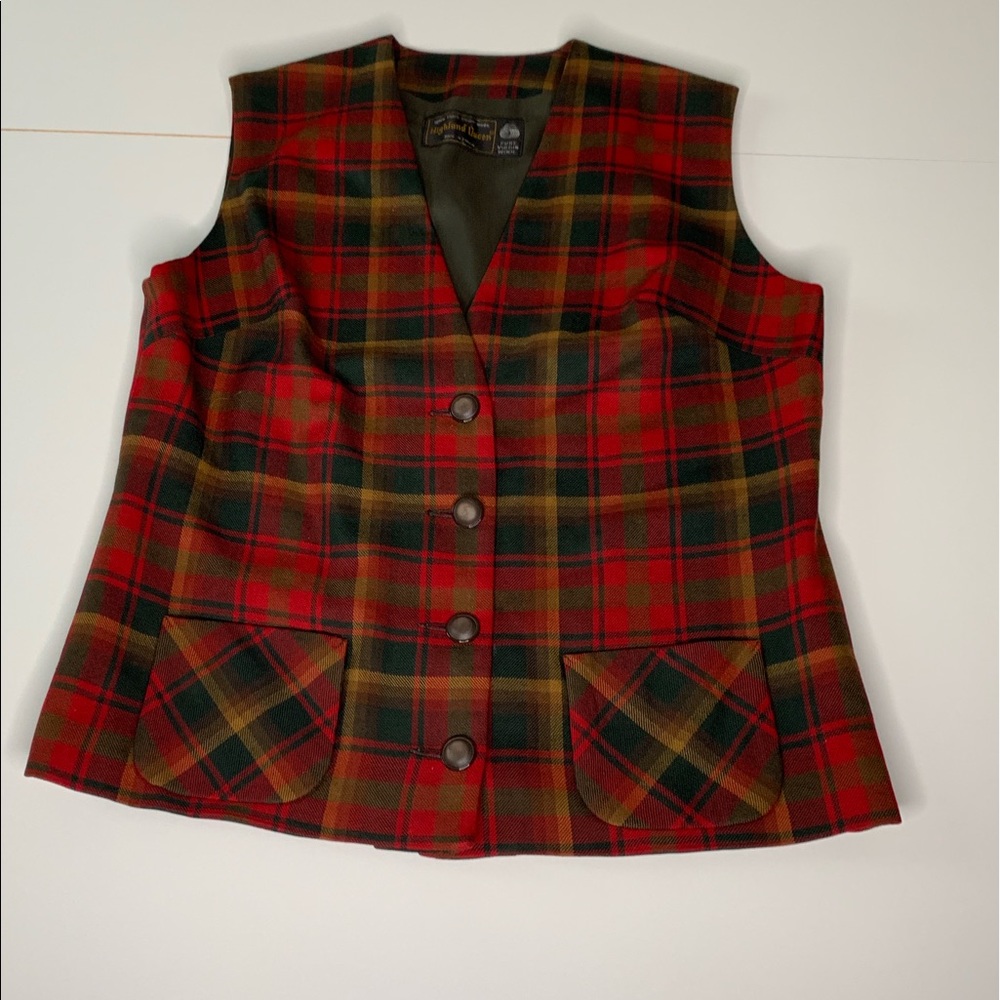 1970’s Vintage Highland Queen Vest - Picture 2 of 4